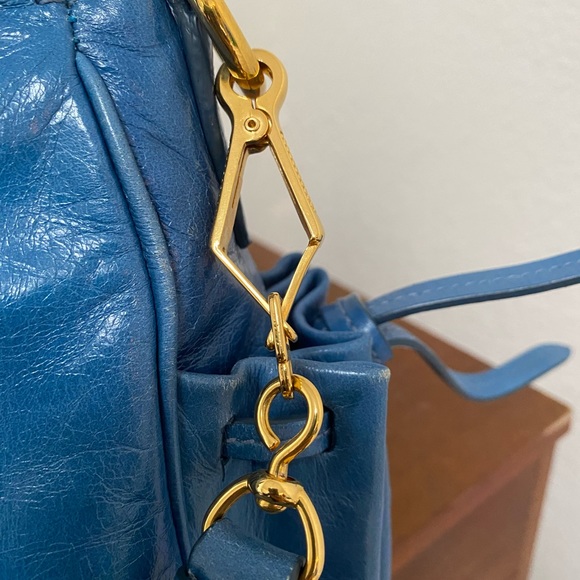 Miu Miu fold over shoulder bag EUC - Picture 7 of 9